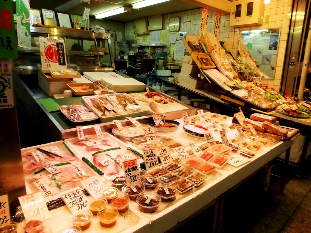 prepared food and ingredients used in cooking