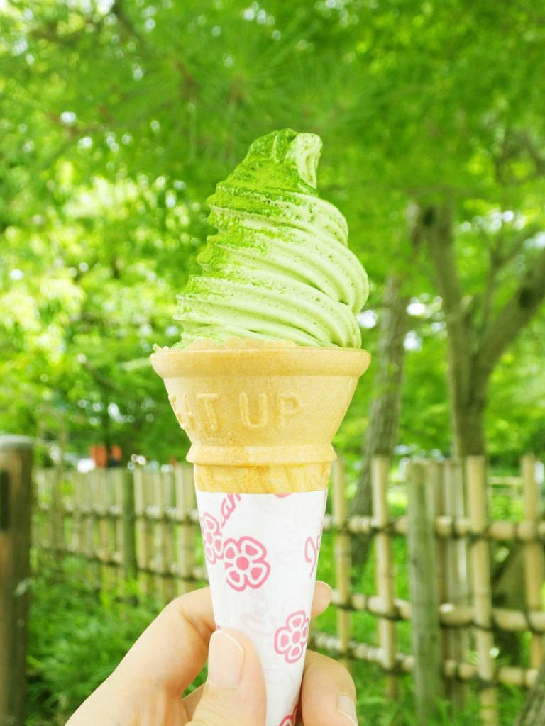 Byodoin soft-serve ice cream