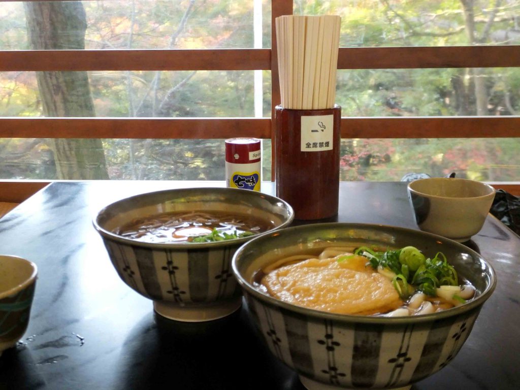 Japanese noodles at Takinoya