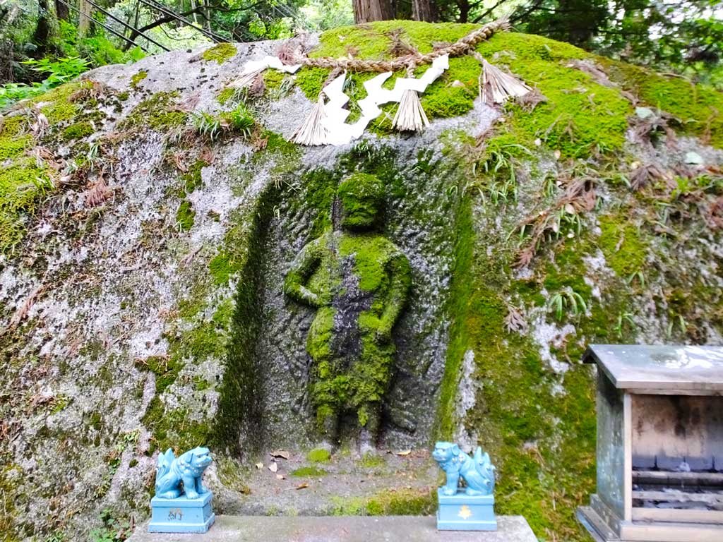 Acala in Iwafune Shrine