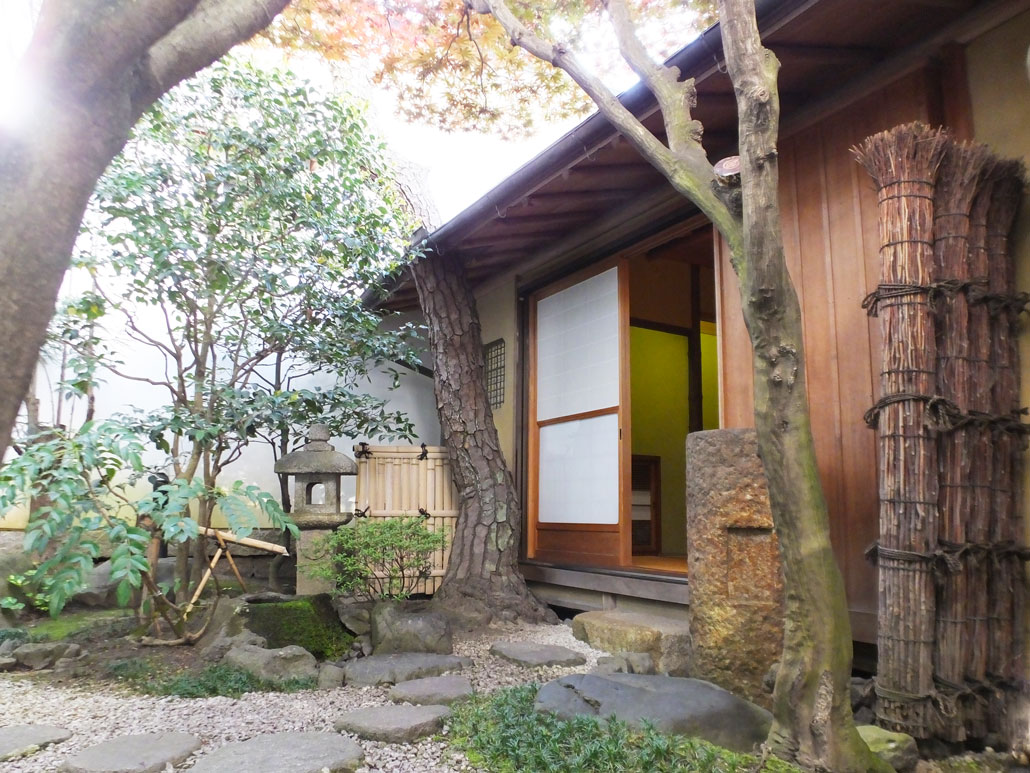 the tea ceremony room